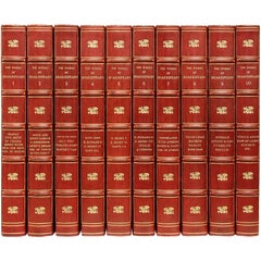 The Works of William Shakespeare - LIMITED EDITION - 10 SMALL FOLIO VOLS - 1901
