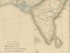 The World in the Assyrian Empire's Era: A Historical Map, Published in 1880
