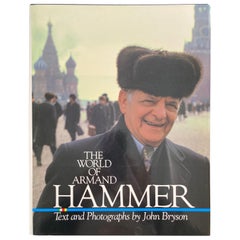 The World of Armand Hammer by John Bryson, Hardcover Coffee Table Book