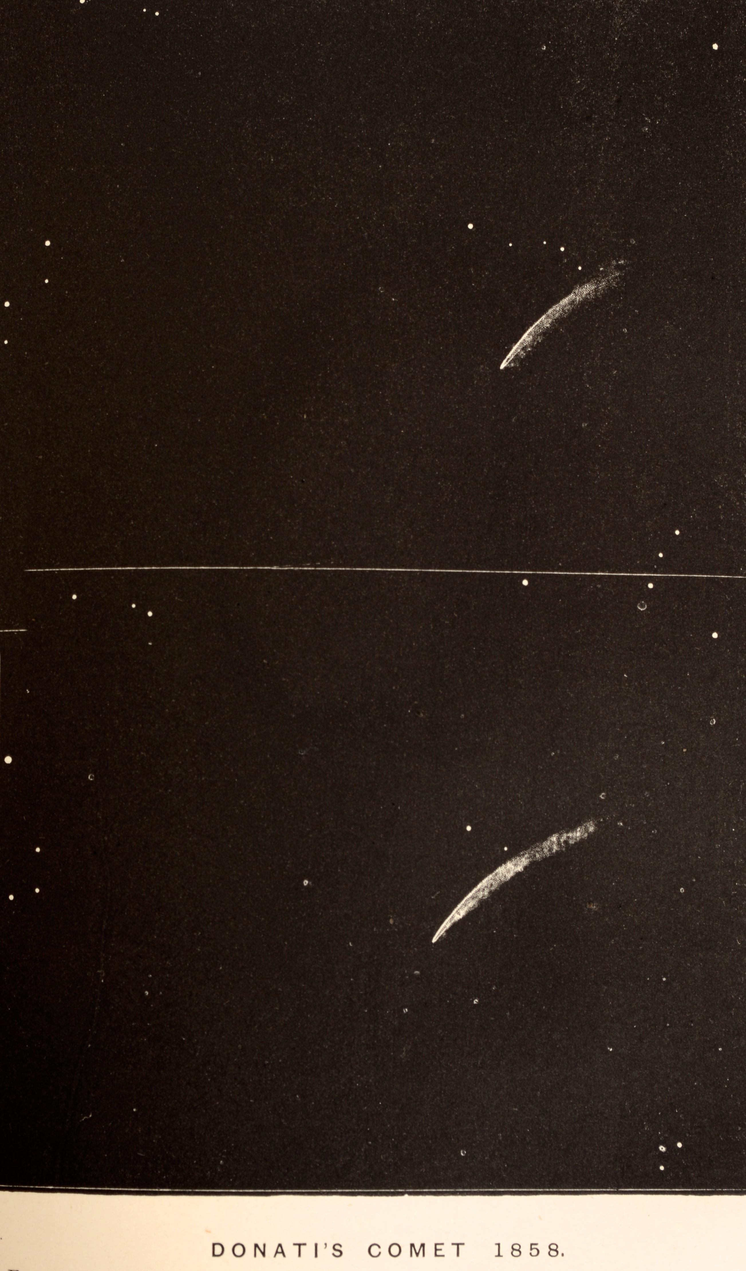 Anglais World of Comets (Le monde des comètes), traduit par James Glaisher, reliure en cuir, 1ère édition en vente
