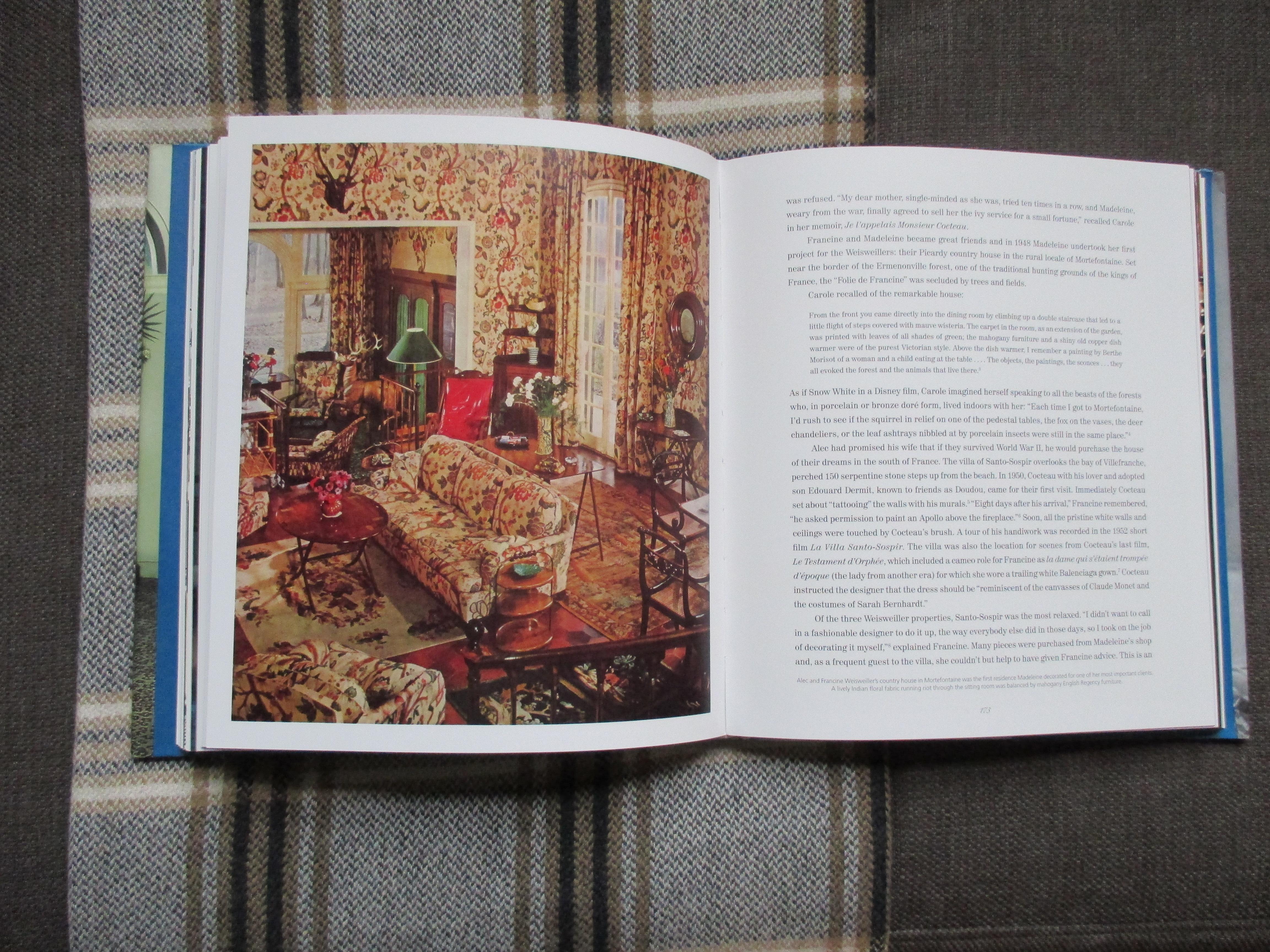 Regency The World of Madeleine Castain Vintage Coffee Table Book