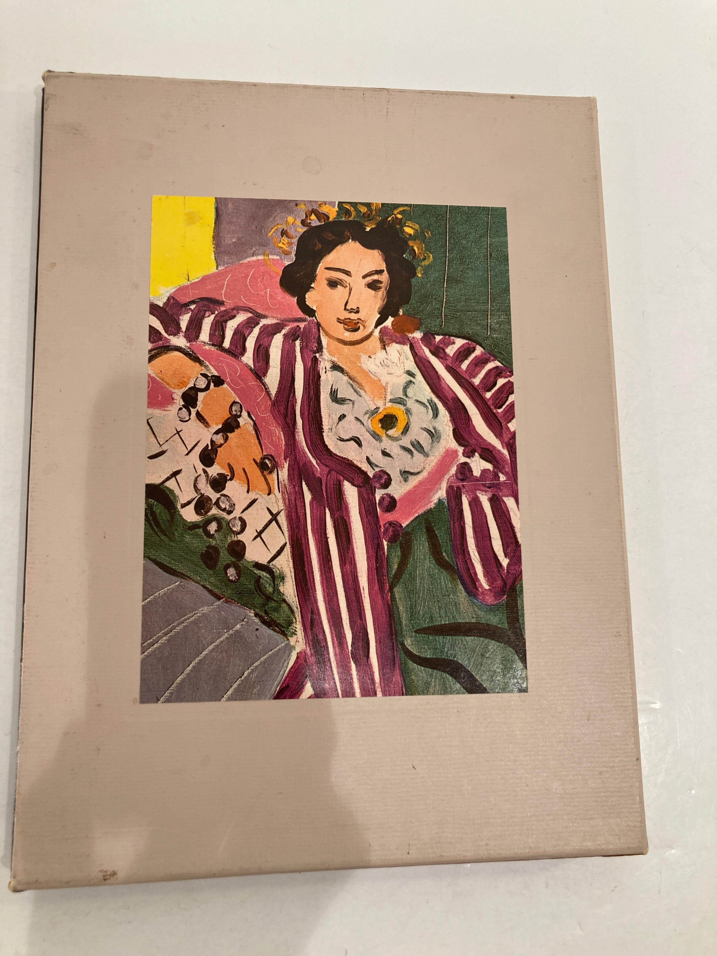 The world of Matisse, 1869-1954 Book by John Russell Hardcover Book in Slipcase.
An account of the life, career and works of Henri Matisse, the French artist who changed the course of Western art, with background information on the times in which he