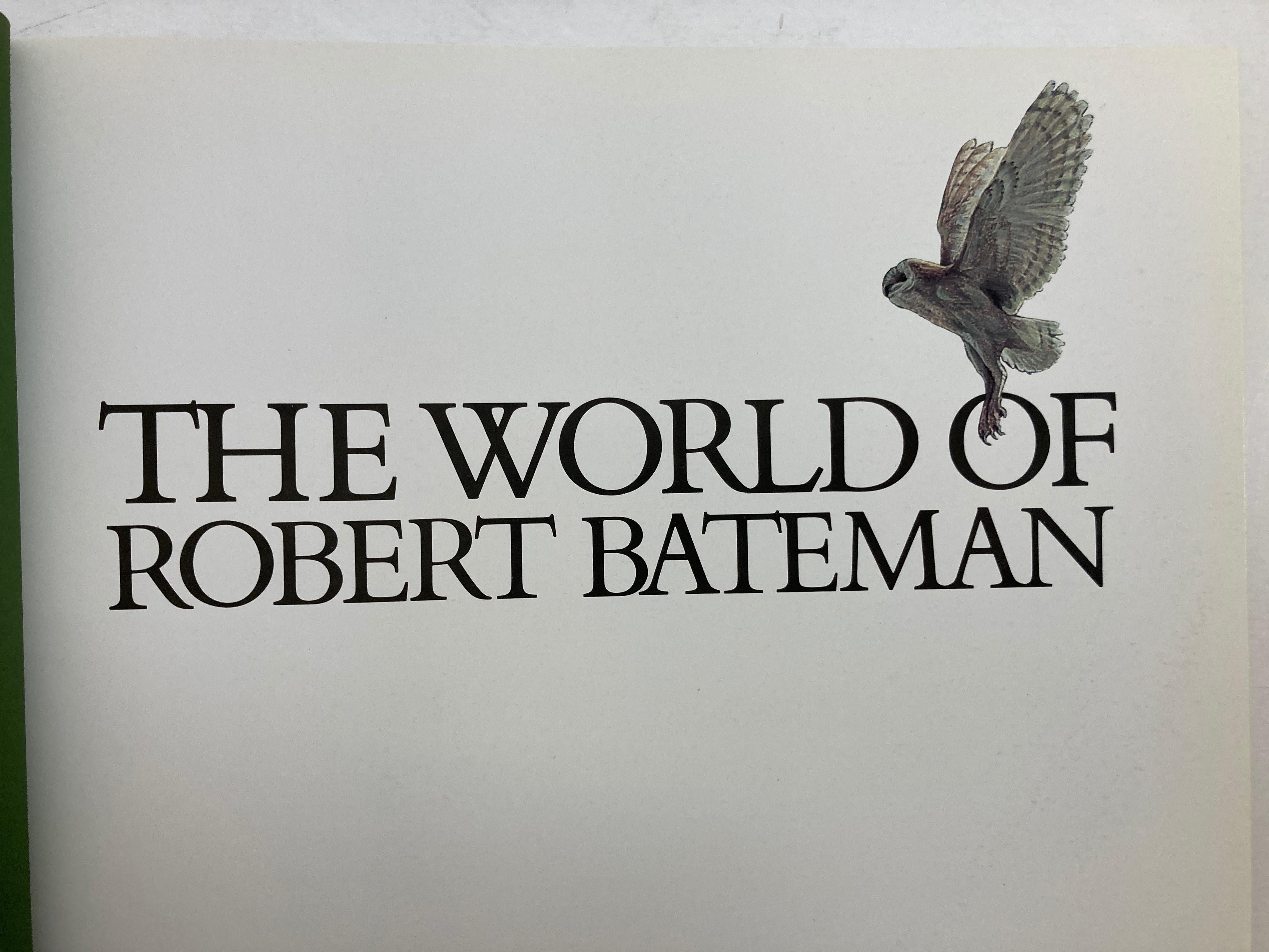 20th Century The World of Robert Bateman Hardcover Book For Sale