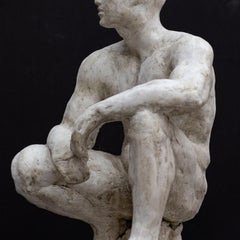 Wounded Boxer Sculpture