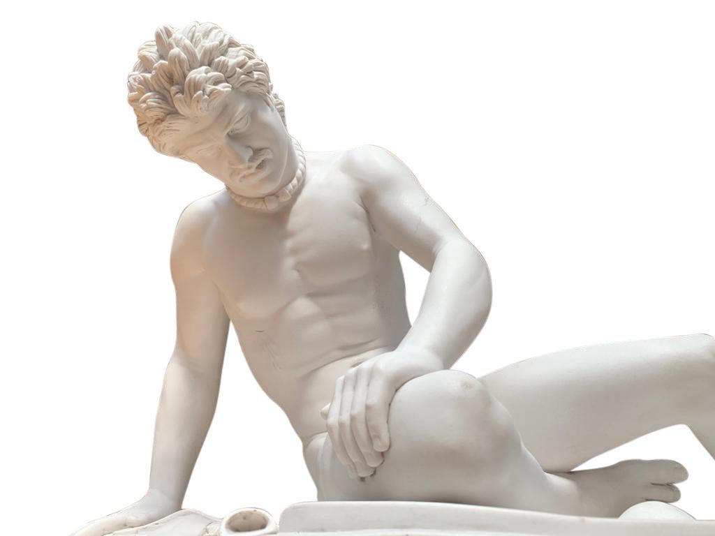 European The Wounded Gaul Statue, 20th Century For Sale