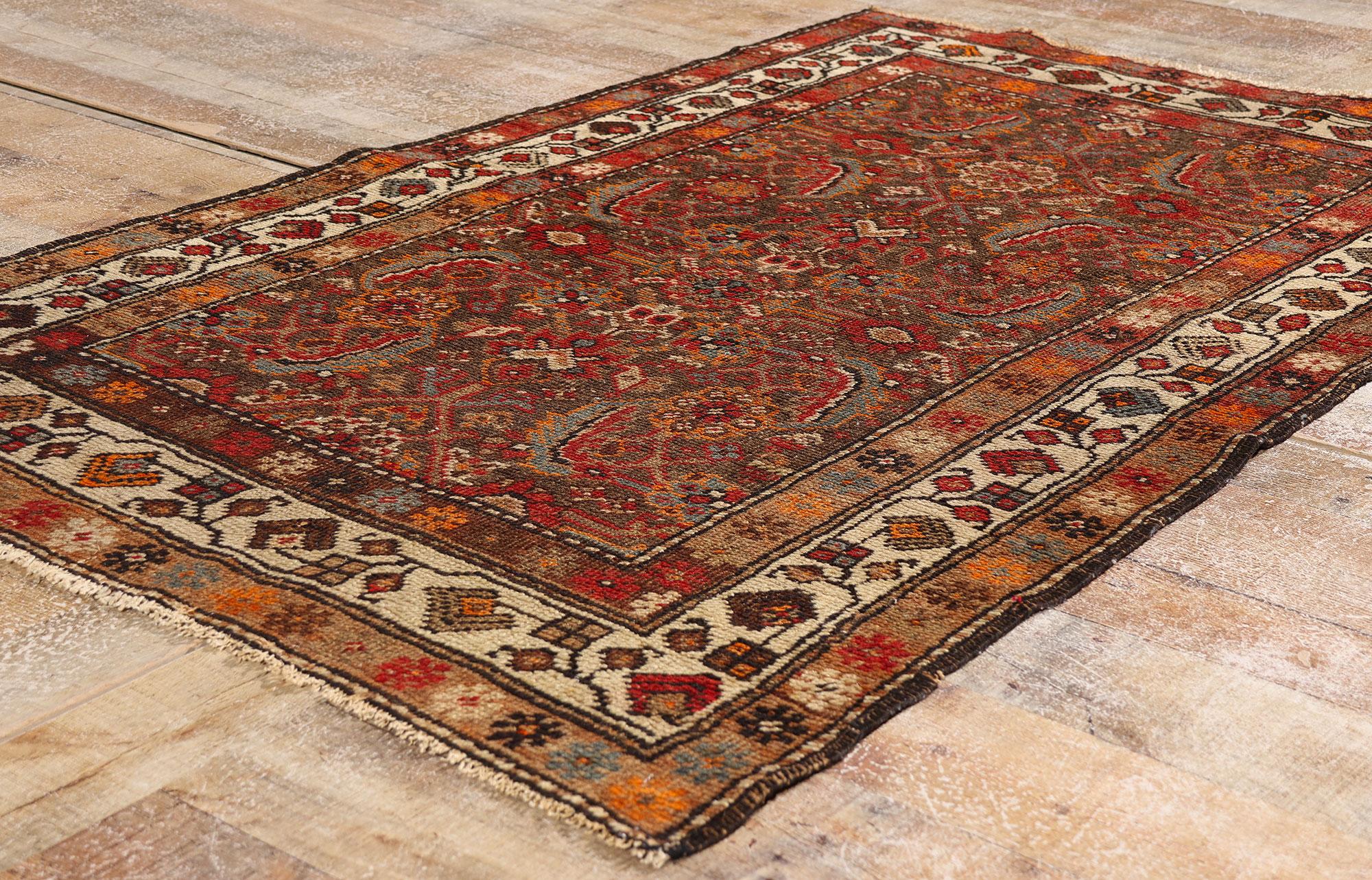 Die gewebte Nocturne: Ein persischer Malayer-Teppich aus dem späten 19. Jahrhundert von Herati Eleg im Angebot 2