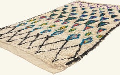 The Woven Passage: A Vintage Azilal Moroccan Masterpiece of Tribal Elegance