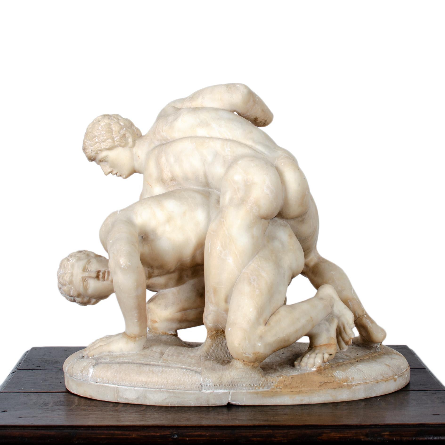 Los luchadores, c.1870 Grecorromano