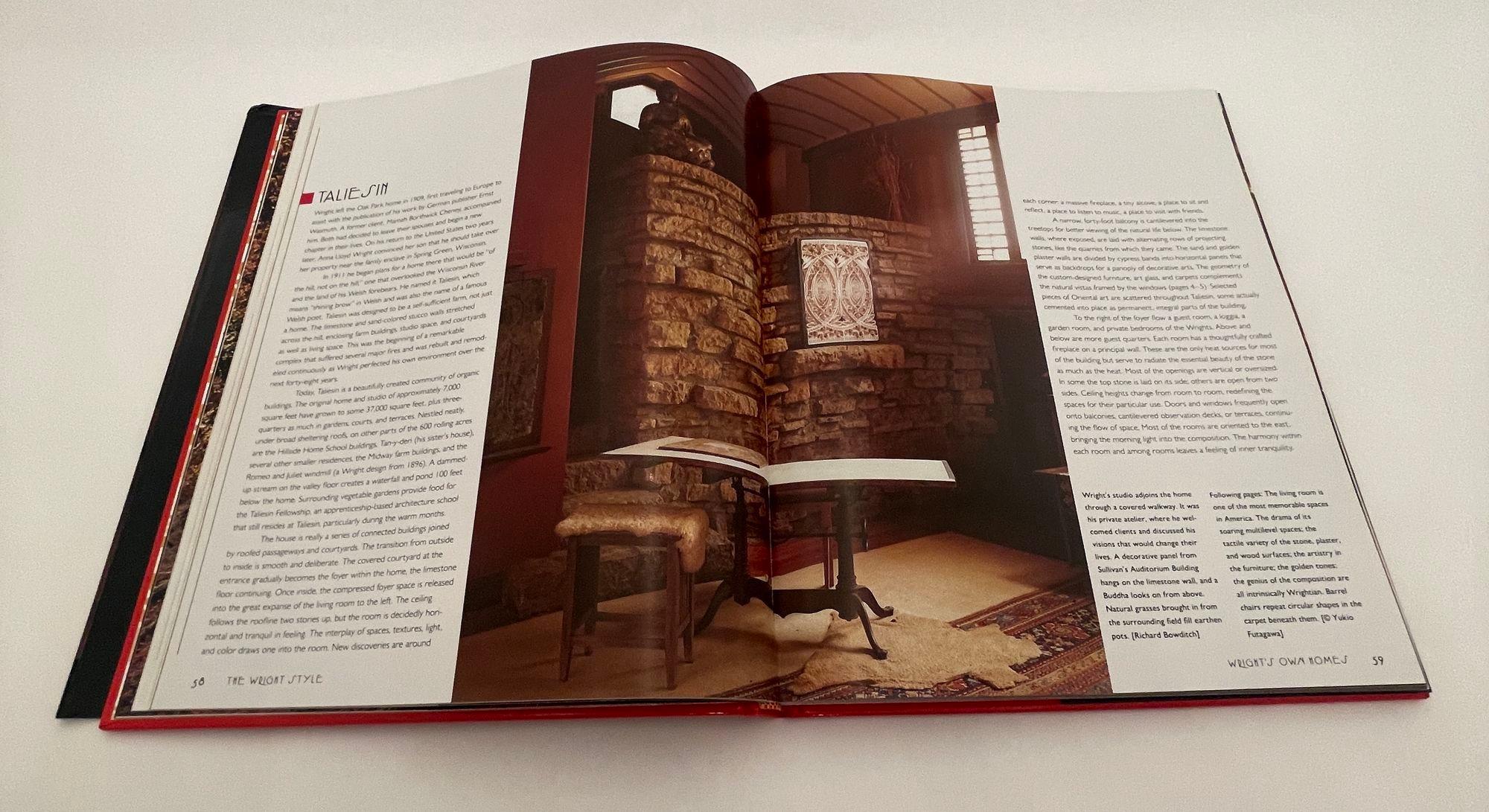 Livre Recréant l'esprit de Frank Lloyd Wright de Carla Lind en vente 3