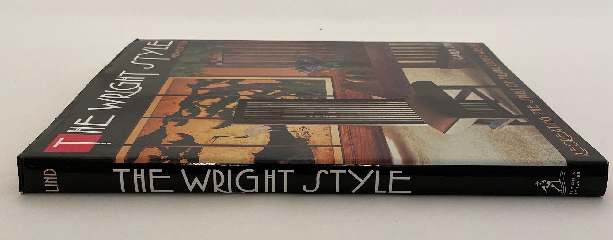 Américain Livre Recréant l'esprit de Frank Lloyd Wright de Carla Lind en vente