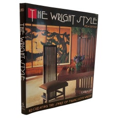 Lo stile Wright Ricreare lo spirito di Frank Lloyd Wright di Carla Lind Libro