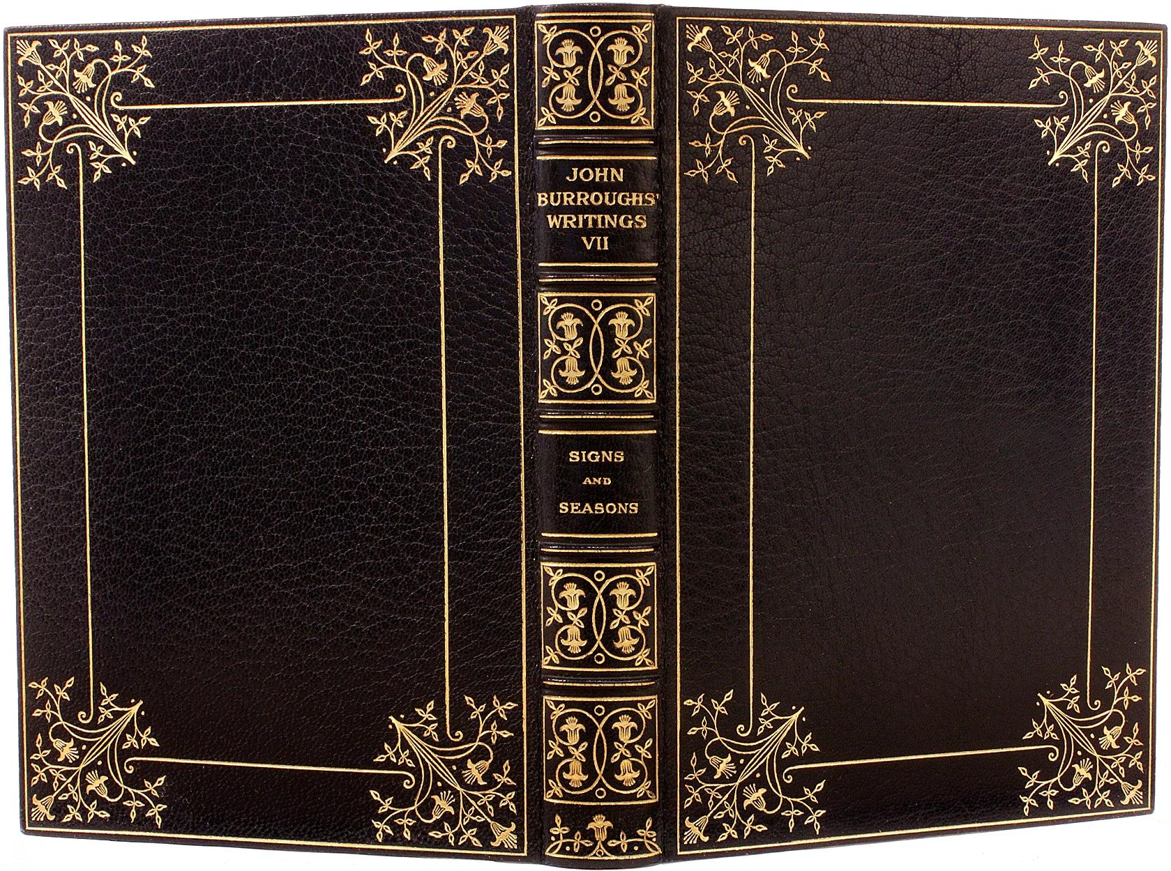 AUTHOR: BURROUGHS, John. 

TITLE: The Writings Of John Burroughs.

PUBLISHER: Boston: Houghton Mifflin Co., 1904.

DESCRIPTION: AUTOGRAPH EDITION. 15 vols., 8-7/8