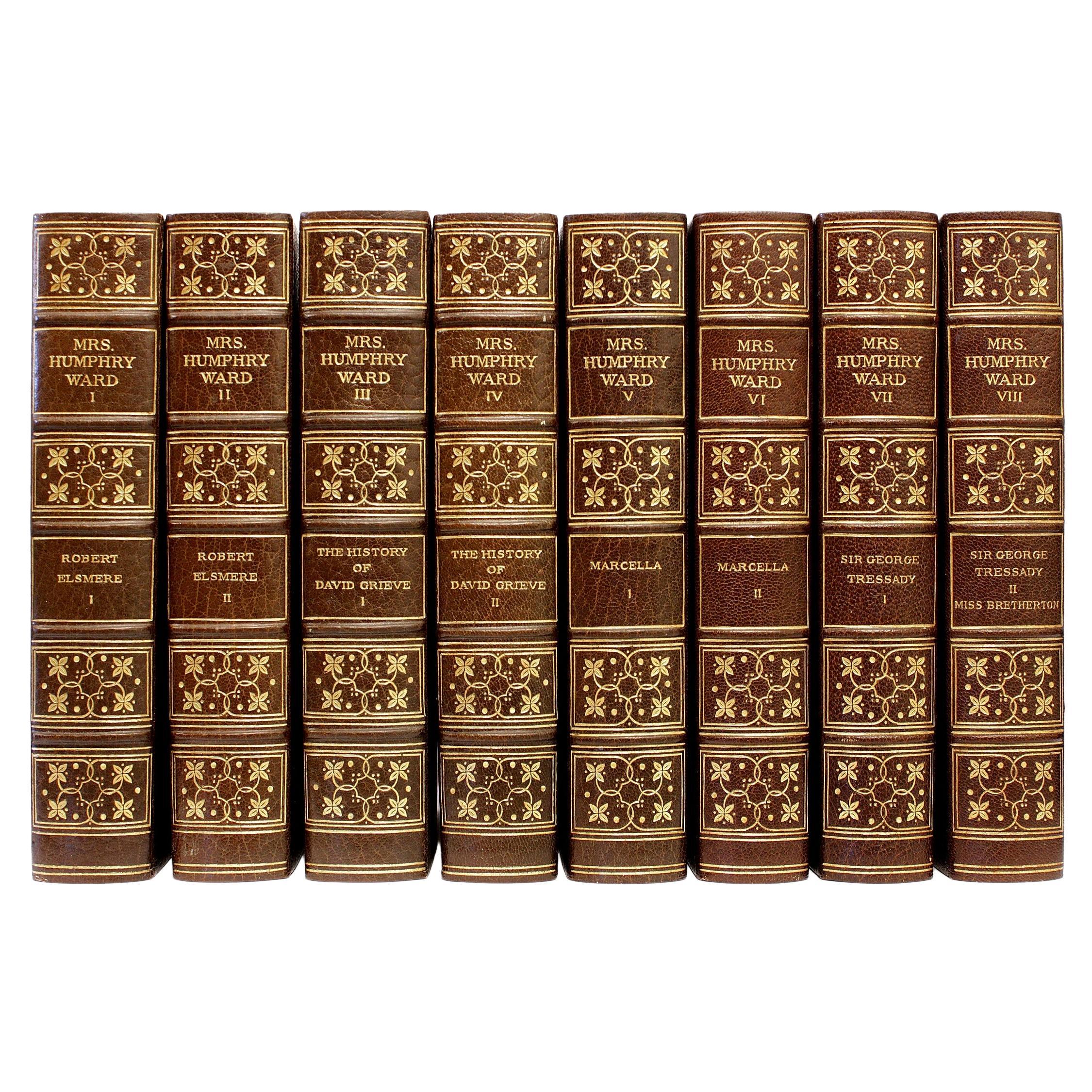 Les écrits de Mme Humphry Ward - Édition AUTOGRAPHE - 16 Vols. - 1909 en vente