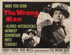 "The Wrong Man" Original British Film Poster