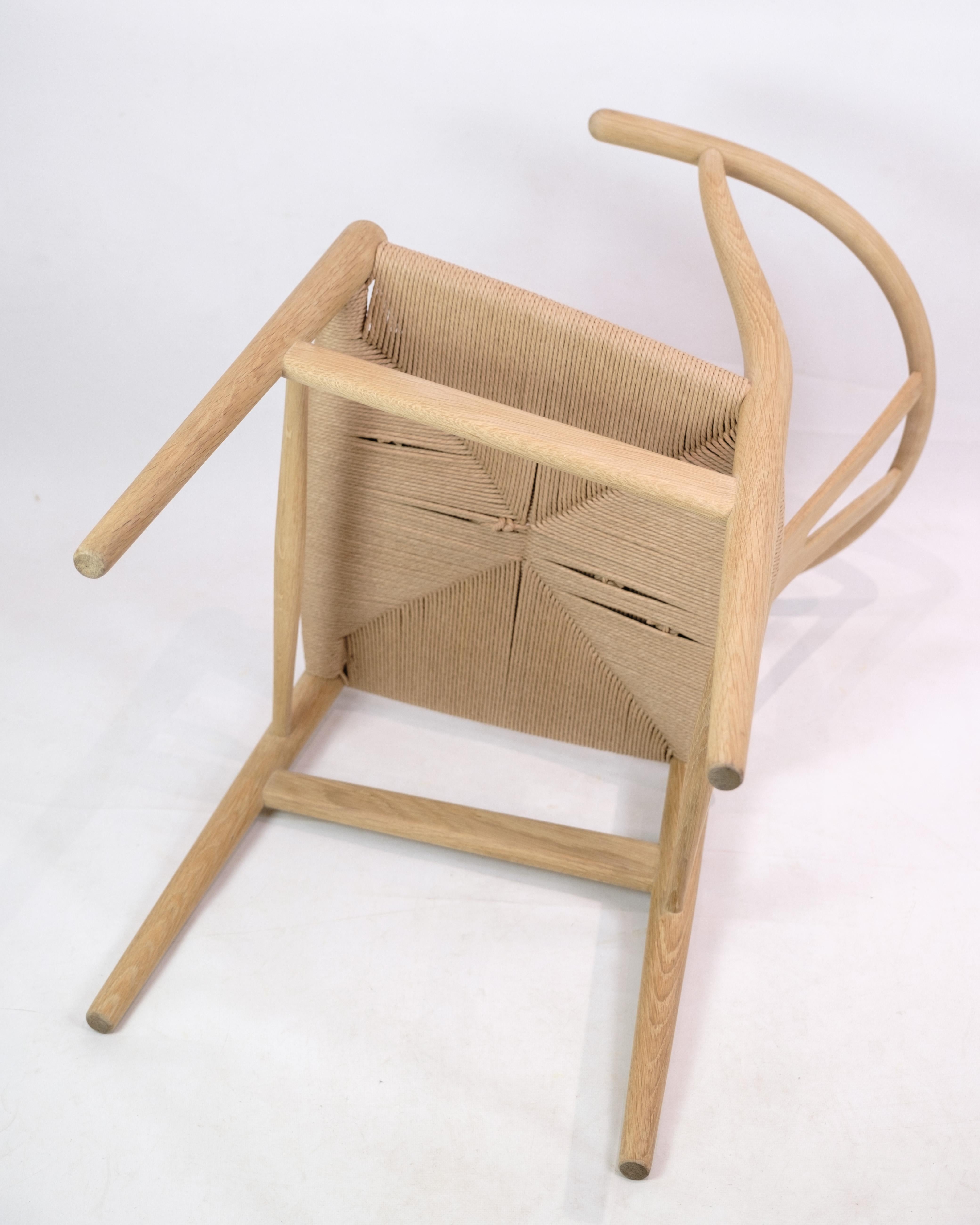 Y Chair, Model CH24, Hans J. Wegner in Oak, 1950 For Sale 2