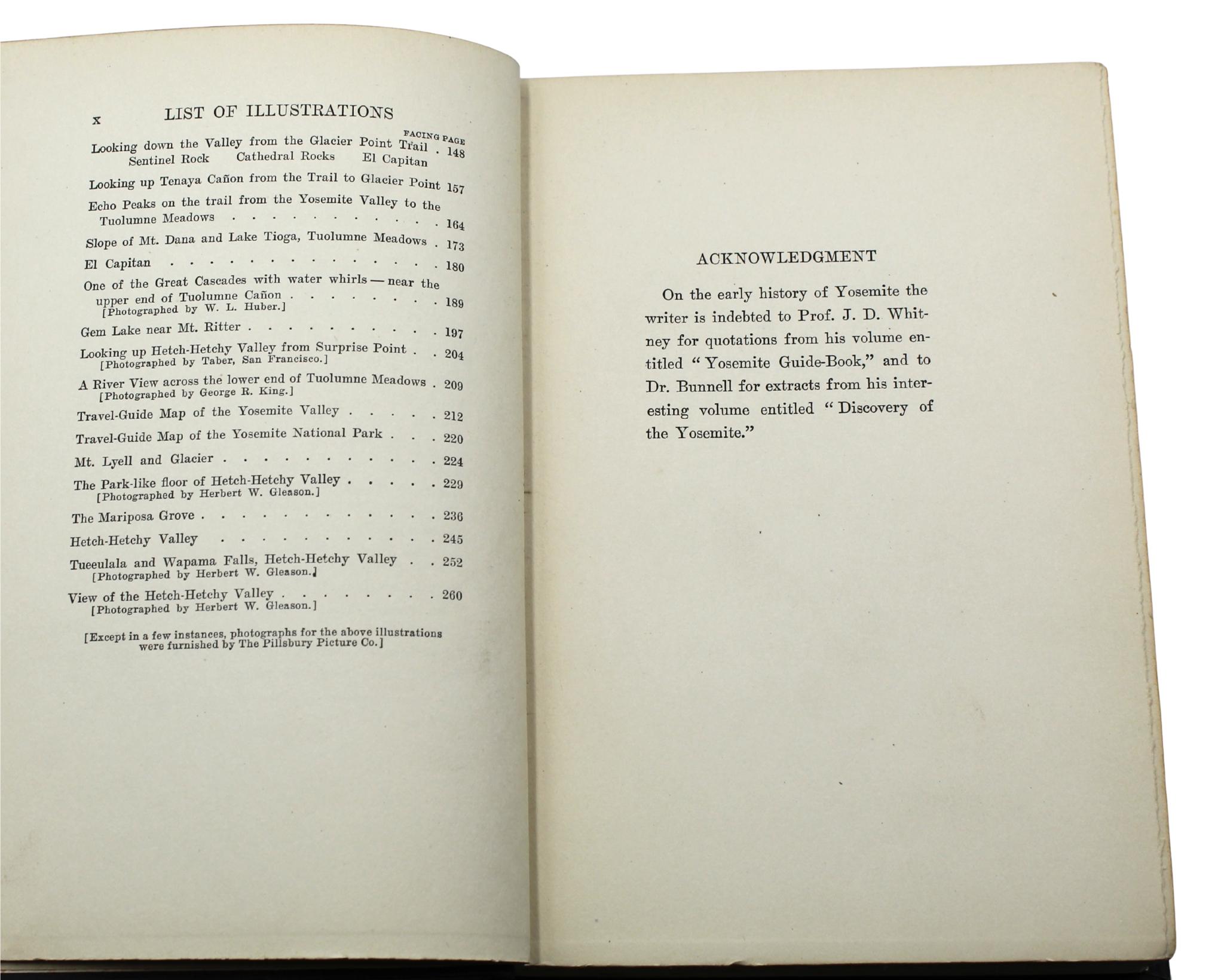 The Yosemite by John Muir, First Edition, in Original Boards, 1912 For Sale 3