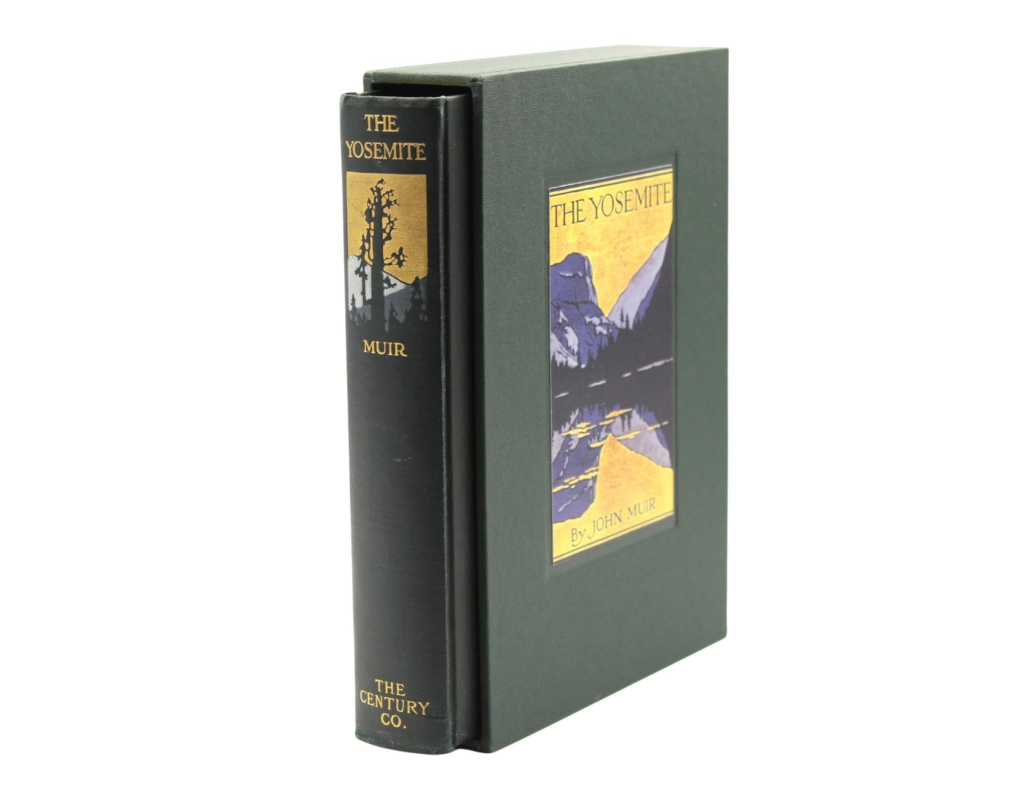 Arts and Crafts The Yosemite by John Muir, First Edition, in Original Boards, 1912 For Sale