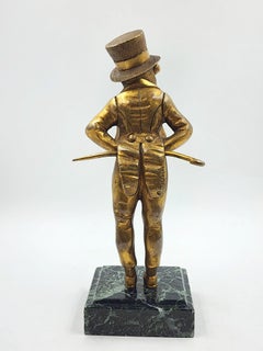 "The Young Knight" Bronze Figure by George Omerth