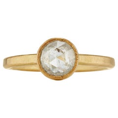 The Zara Ethical Engagement Ring 18ct Fairmined Gold 1 carat Rose-Cut Diamond