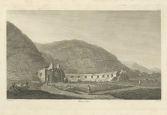 Theater at Patara in Lycia, Antique Engraving after L. Mayer, 1797