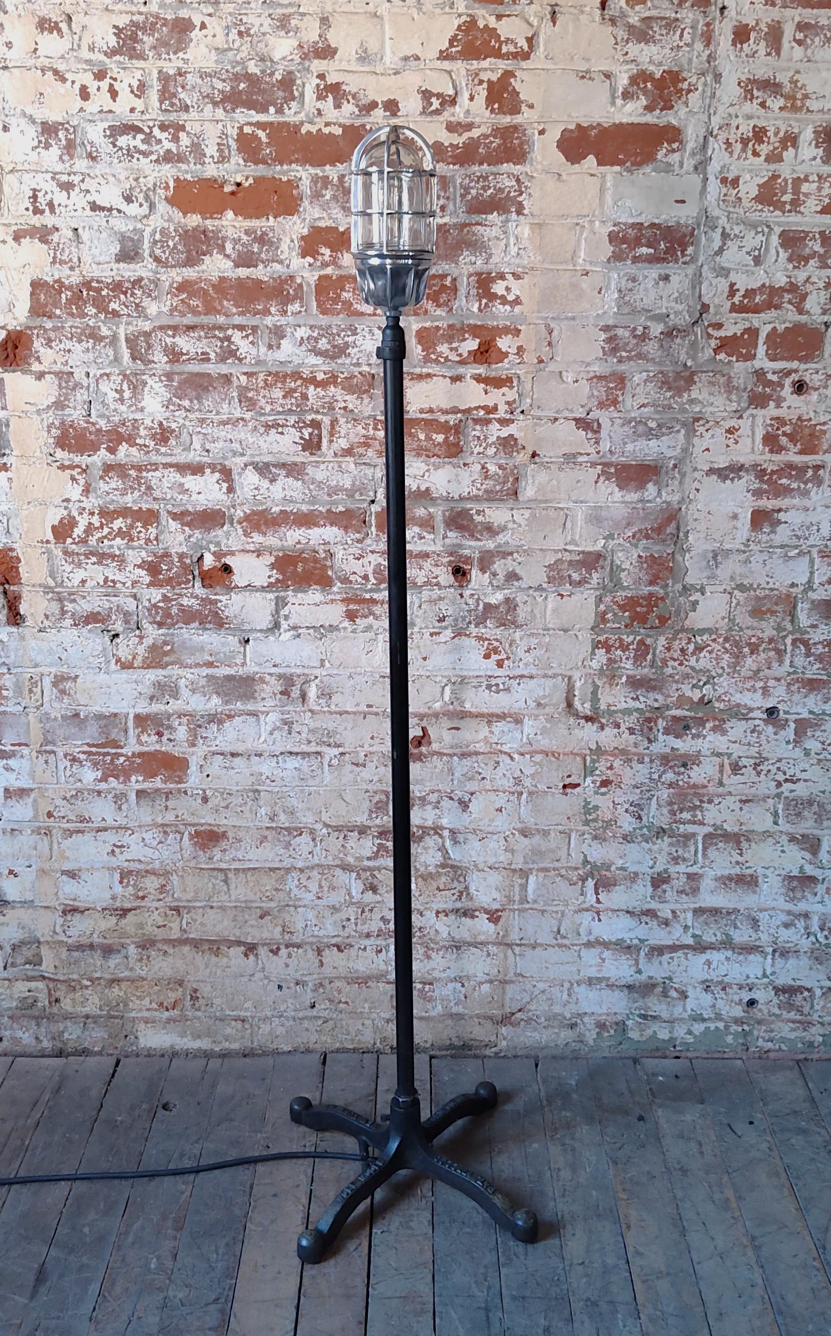 American Theater Ghost Light / Floor Lamp For Sale