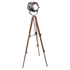 Lampe de théâtre fabriquée par Furse sur trépied vintage, Royaume-Uni, années 1950