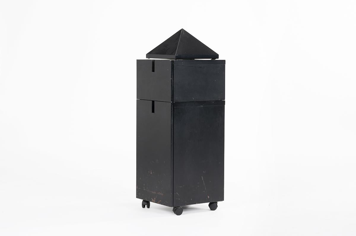 French Theatre du monde cabinet by Philippe Starck for XO, 1984 For Sale