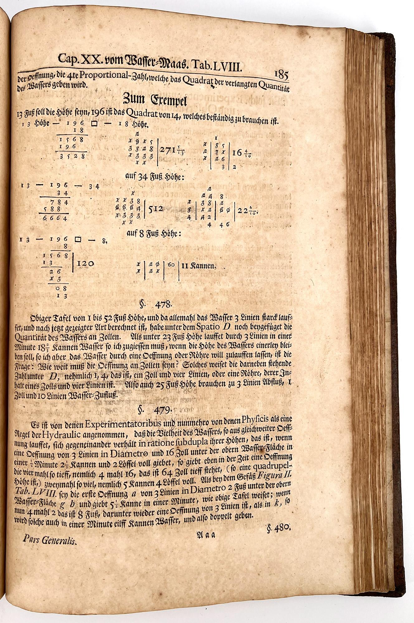 Theatrum Machinarum Generale. by Jacob Leupold - FIRST EDITION For Sale 5