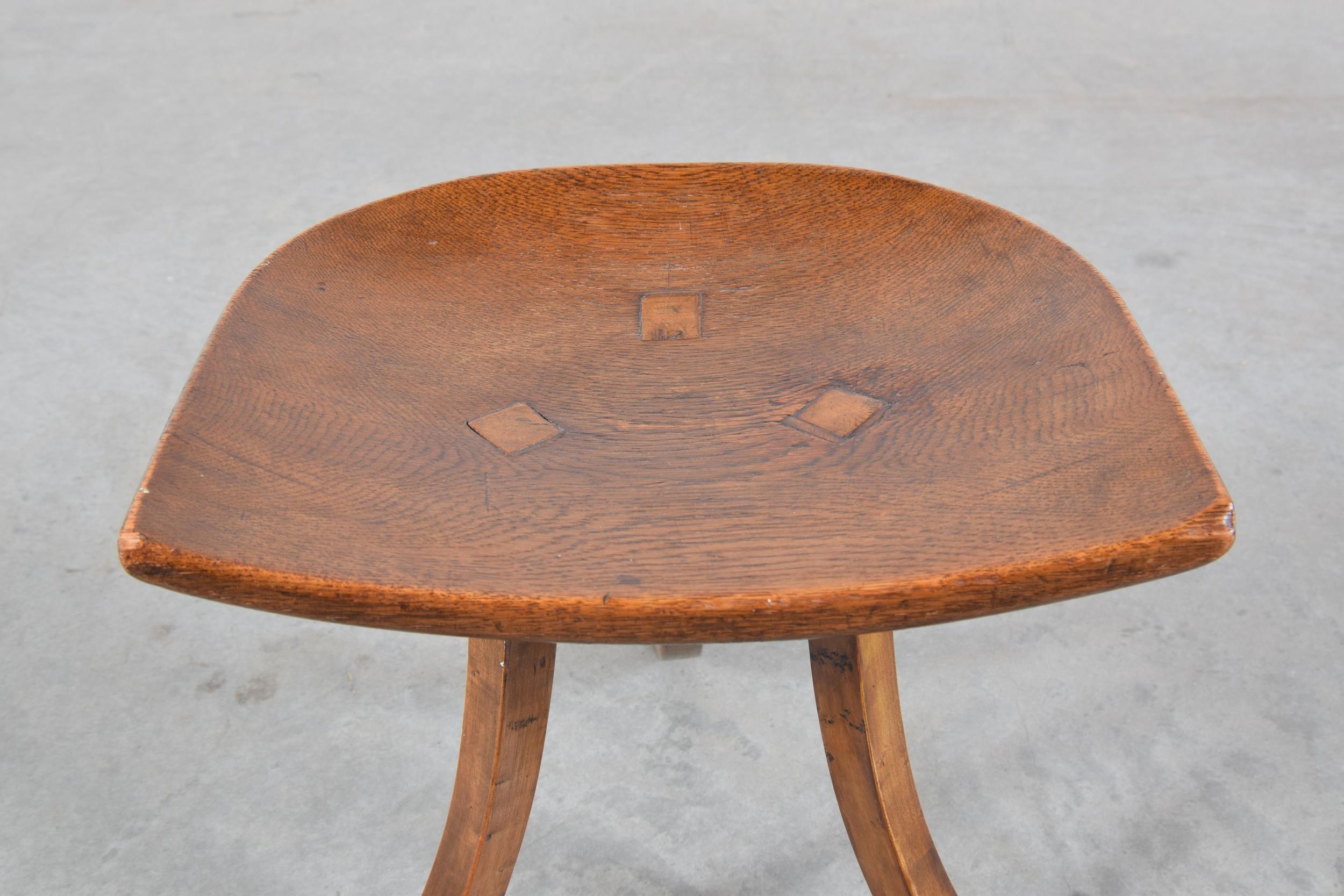 Theban Stool by Adolf Loos, circa 1903 For Sale 4