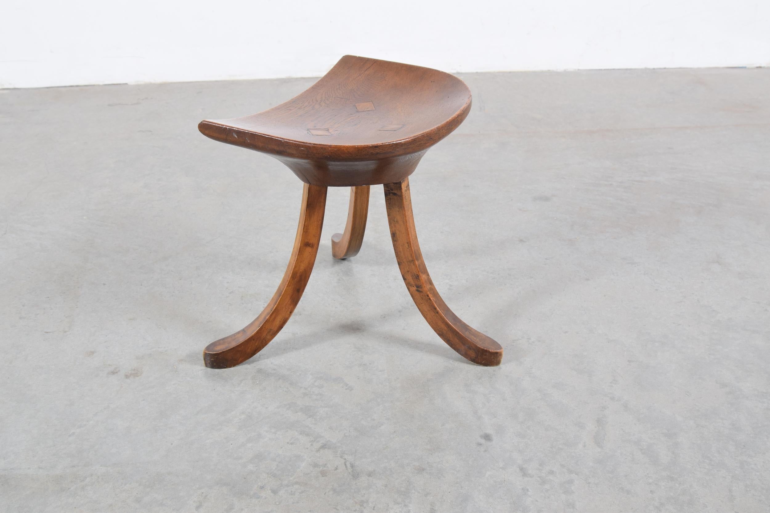 20th Century Theban Stool by Adolf Loos, circa 1903 For Sale