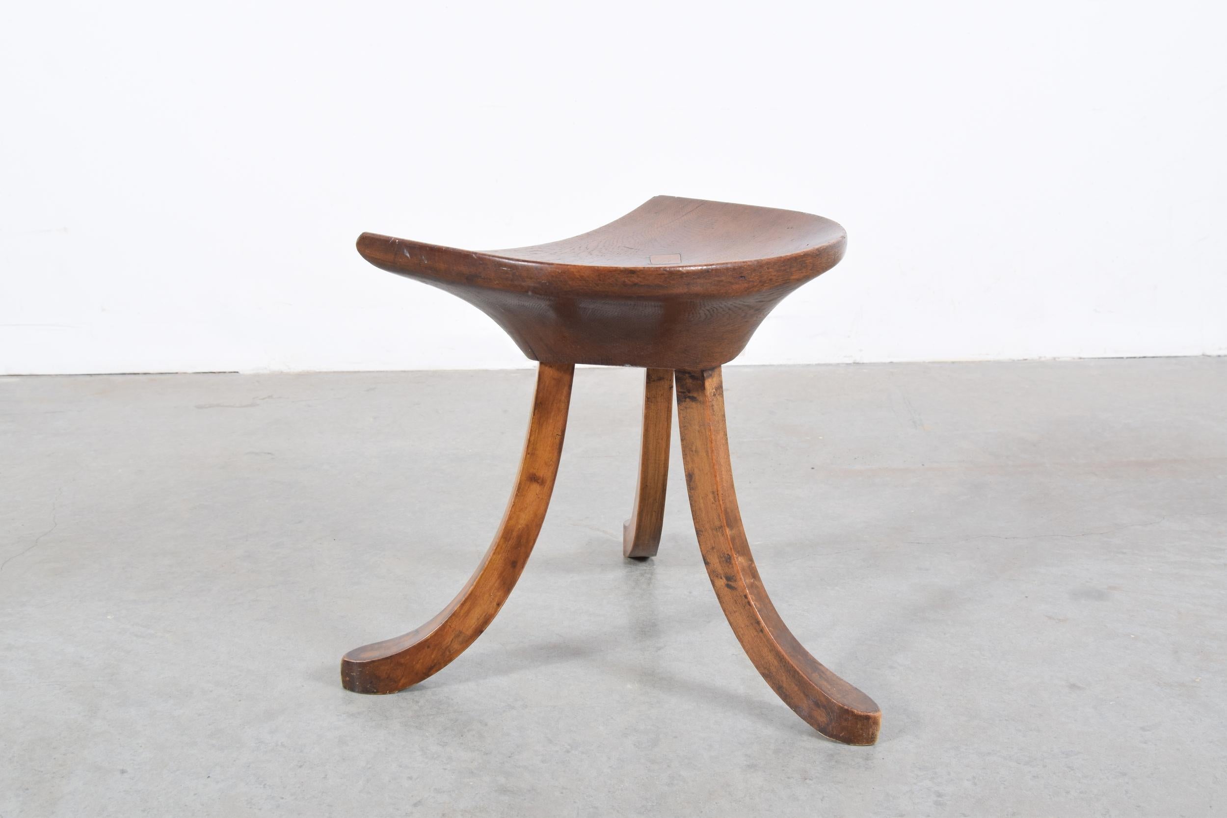 Theban Stool by Adolf Loos, circa 1903 For Sale 2