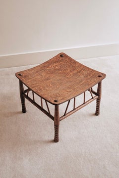 Thebes Arts and Crafts Stool