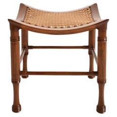 Tabouret en bois Thebes Arts 
Crafts, années 1900.