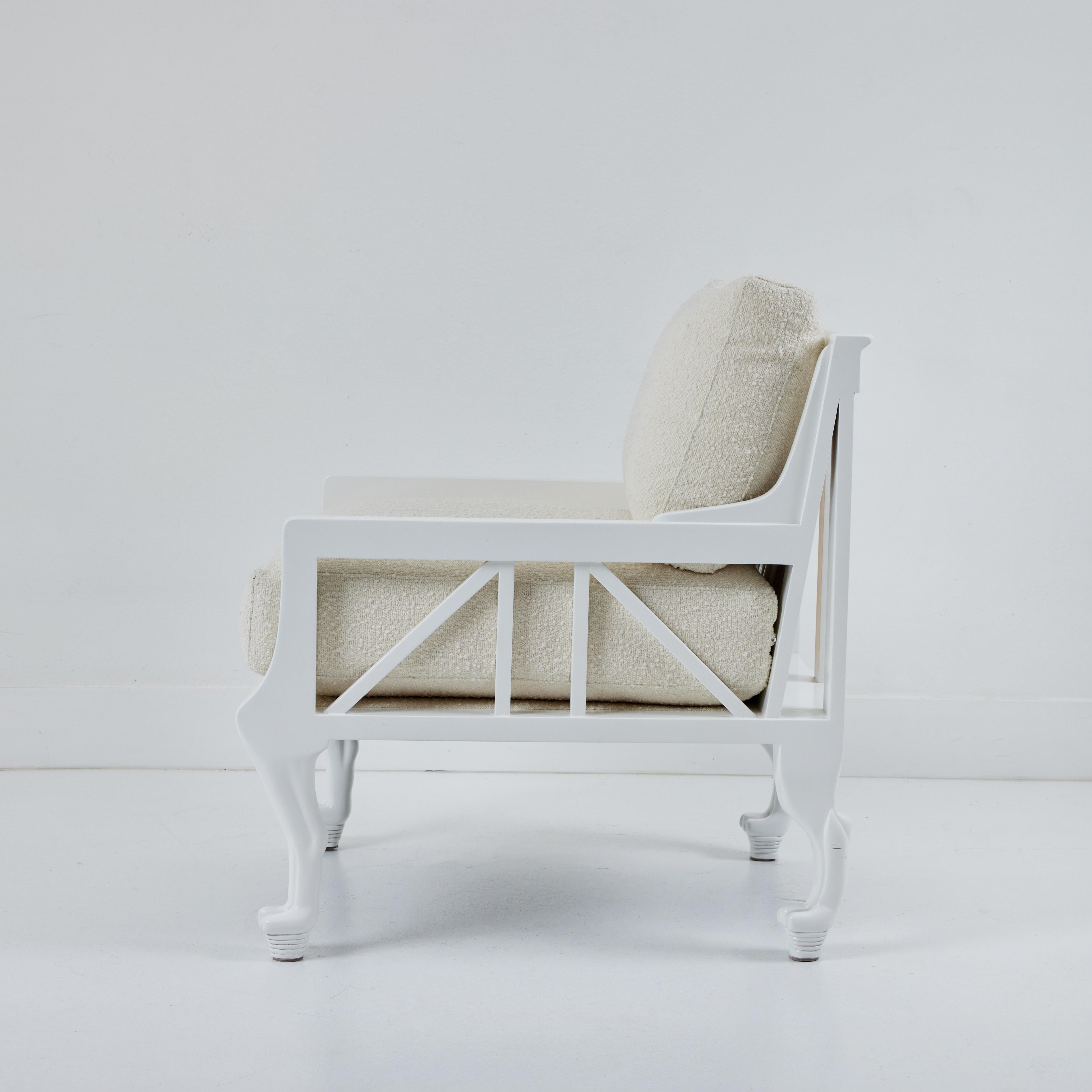 American Thebes Chairs designed by John Hutton for Randolf and Hein