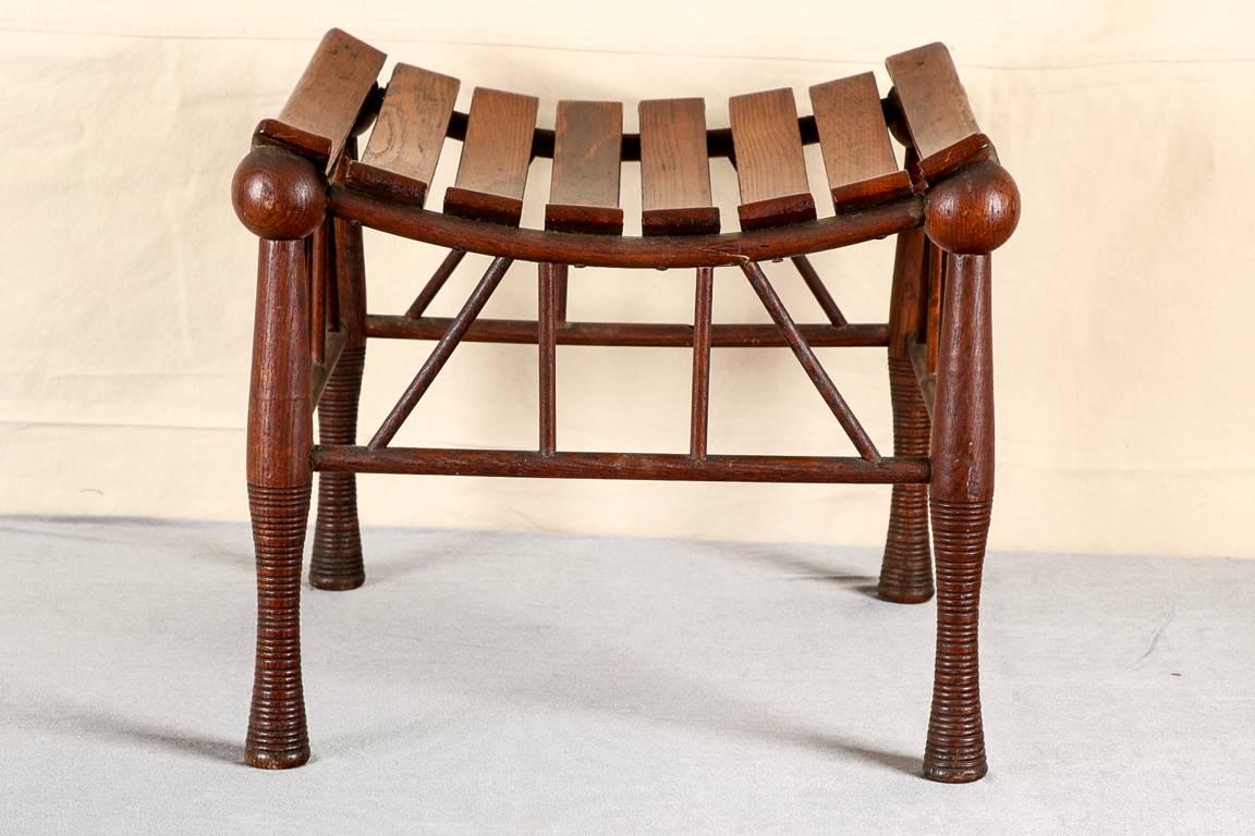 Egyptian Thebes Stick and Ball Stool