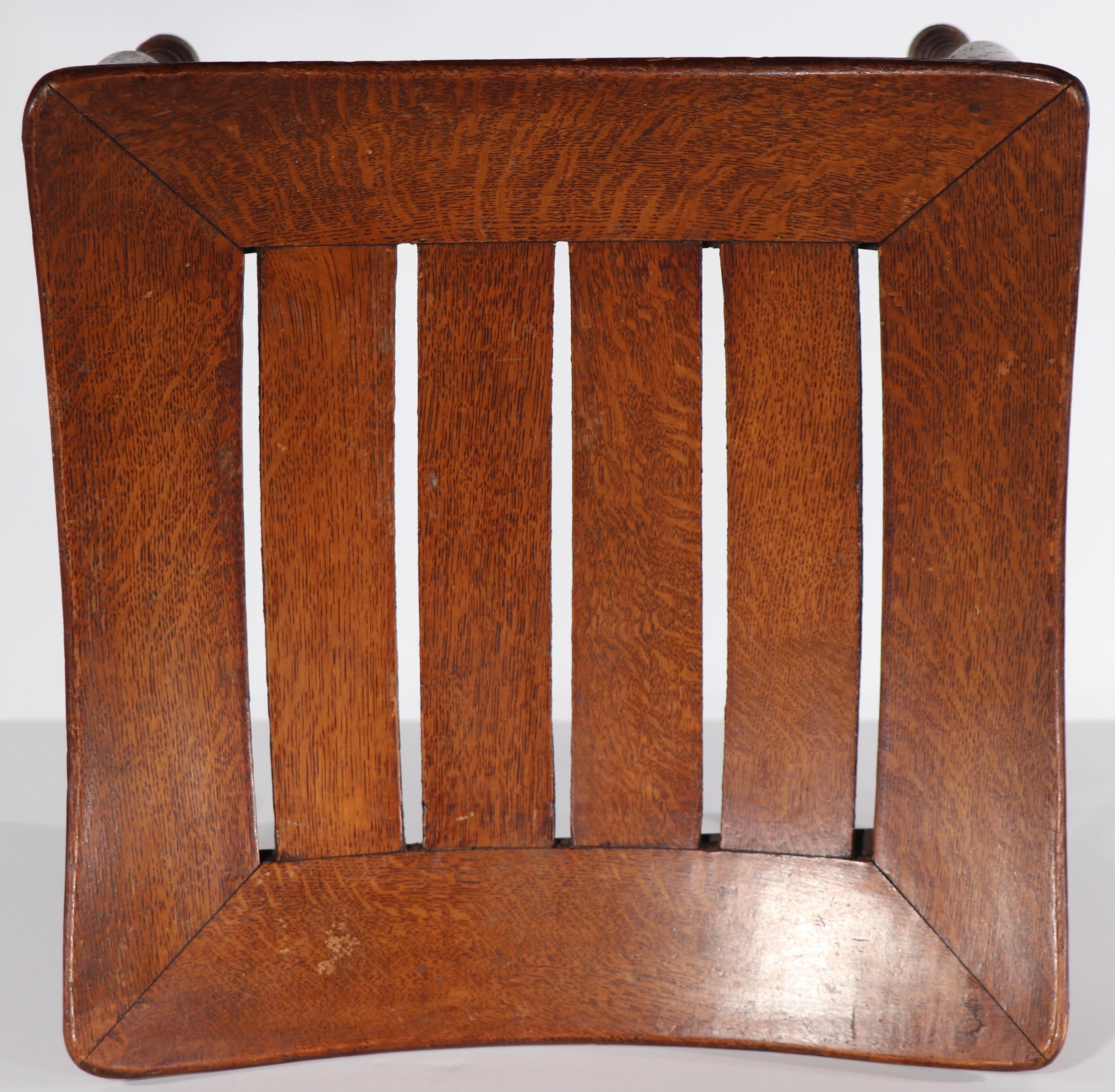 British Thebes Stool in Oak