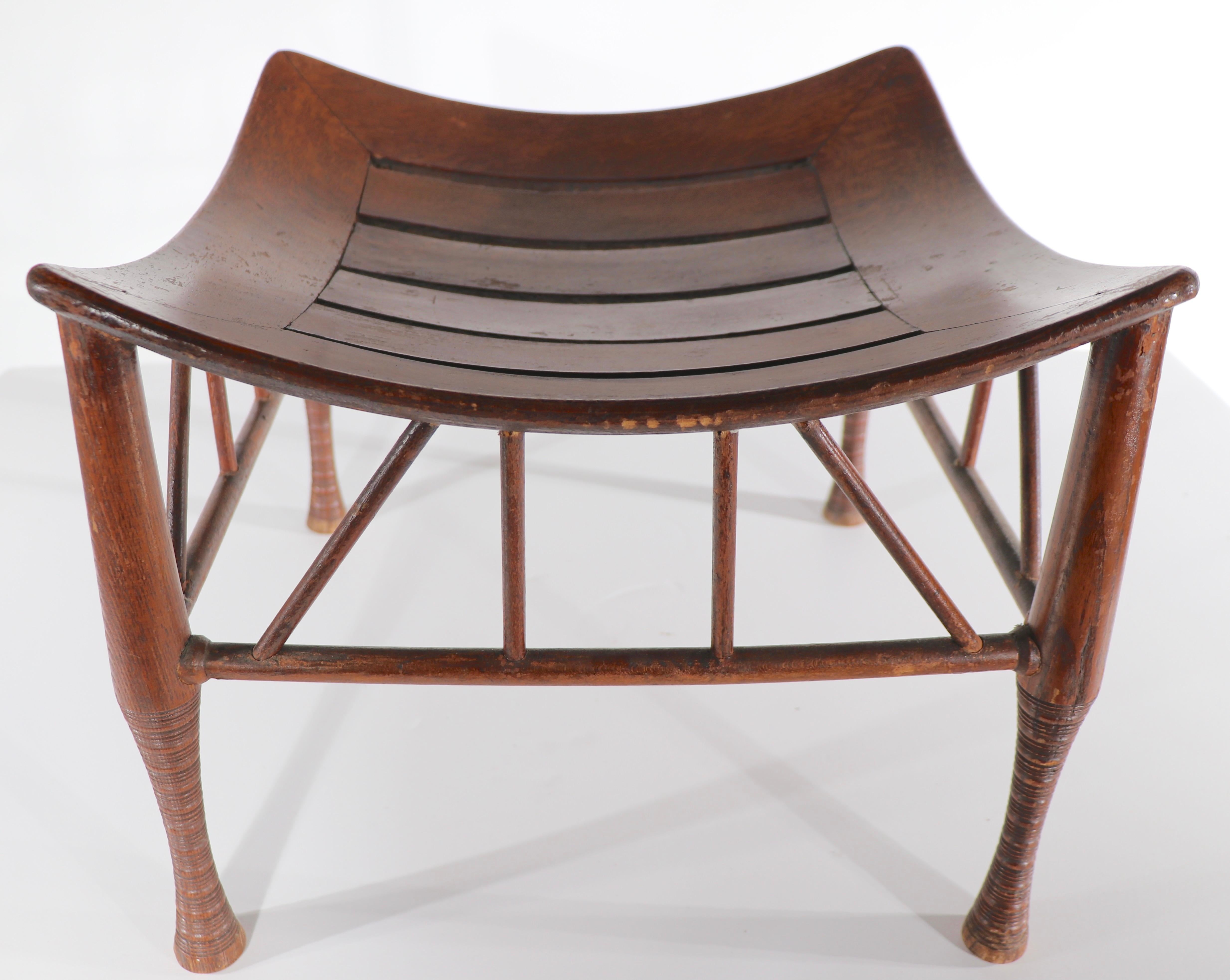 Thebes Stool in Oak 2