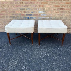 Sgabelli Thebes di Edward Wormley per Dunbar