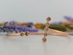 Theda  14k Rose Gold Le Vian Flex Bangle Bracelet – Size 7