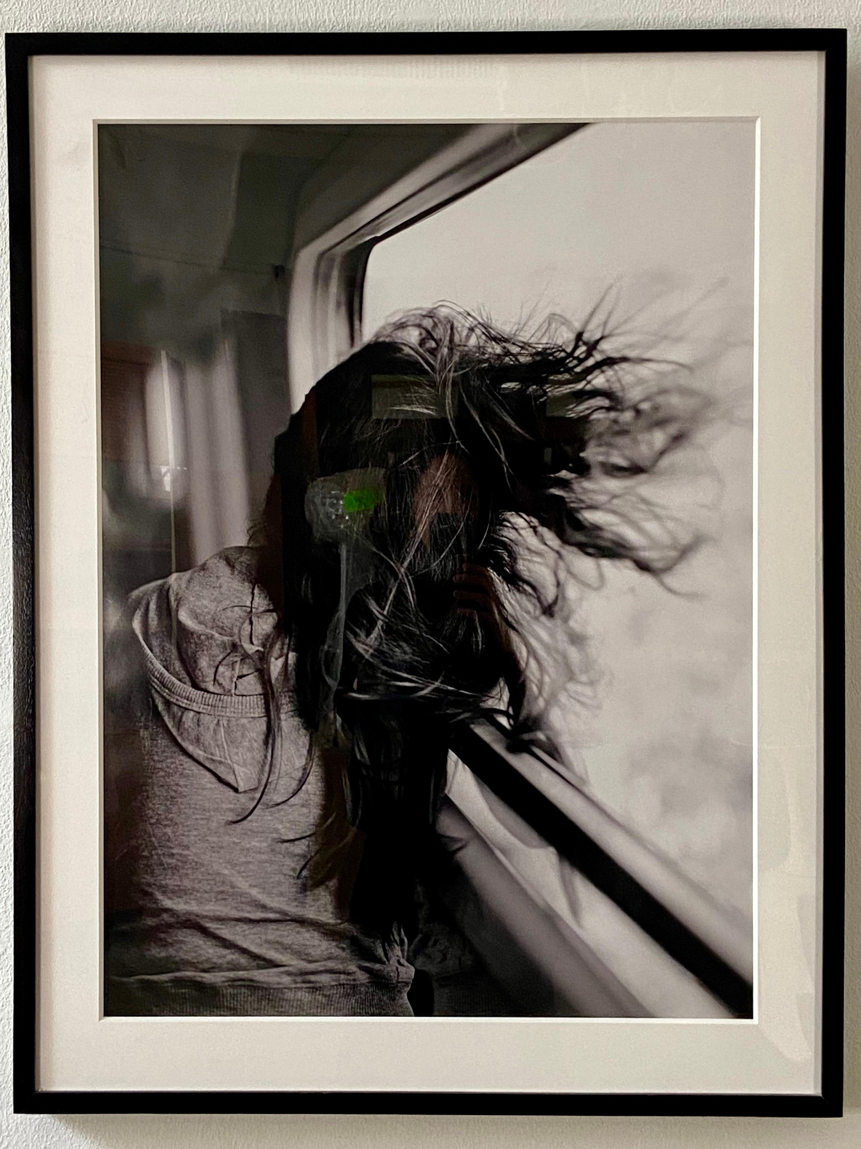 Ragazza in treno