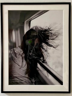 Ragazza in treno