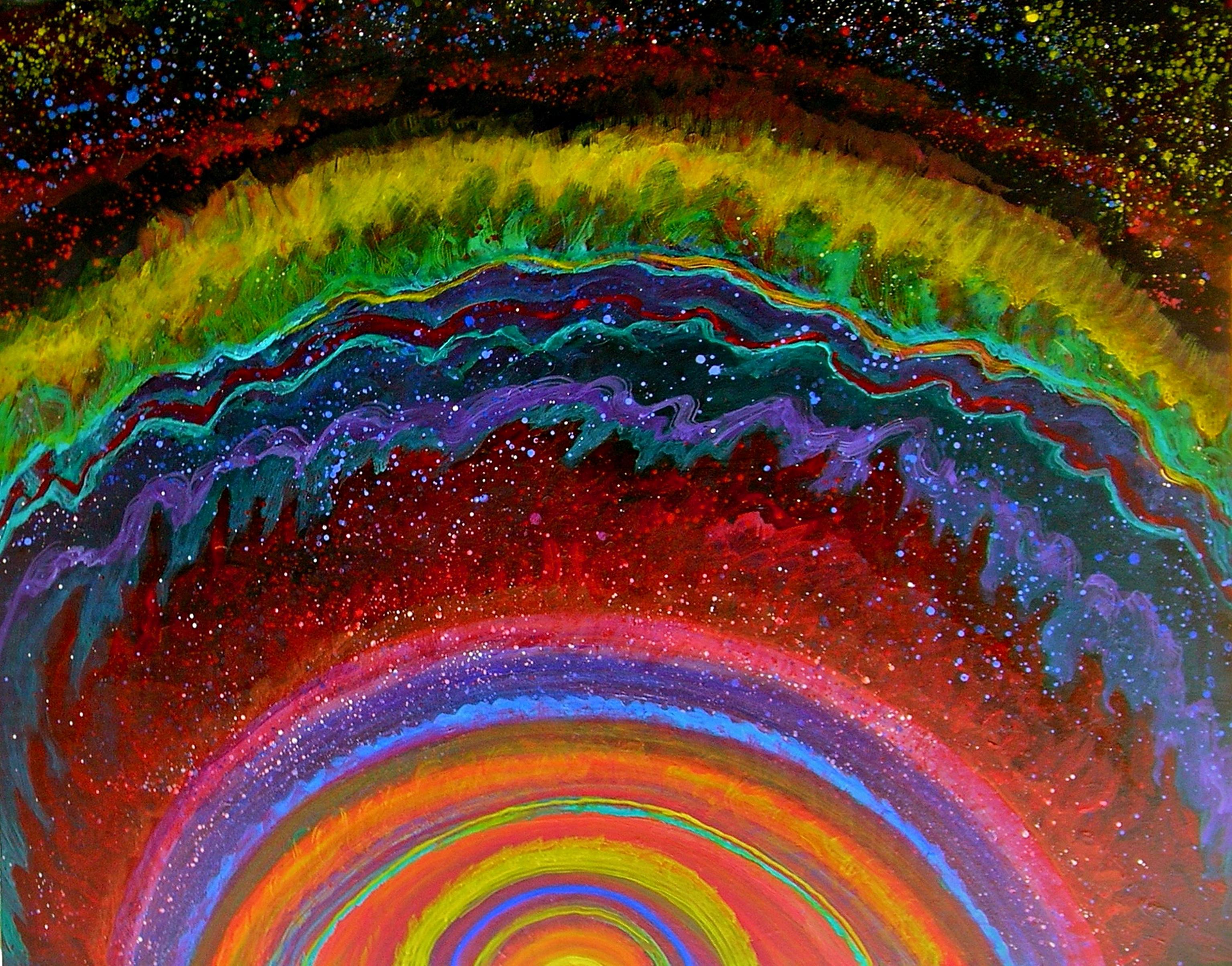 Thelma Appel
Gravity's Rainbow, 2010
Acrylic on Canvas
Hand Signed, Titled & Dated on the back of canvas
48 × 60 inches
Unframed
Thelma Appel was the subject of a 50 year career survey at the Brattleboro Museum in Vermont from October, 2019 to