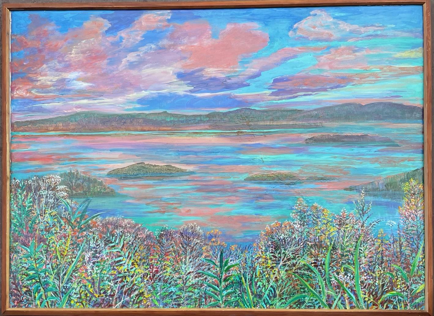 Thelma Appel Landscape Painting - Sanctuary Island 