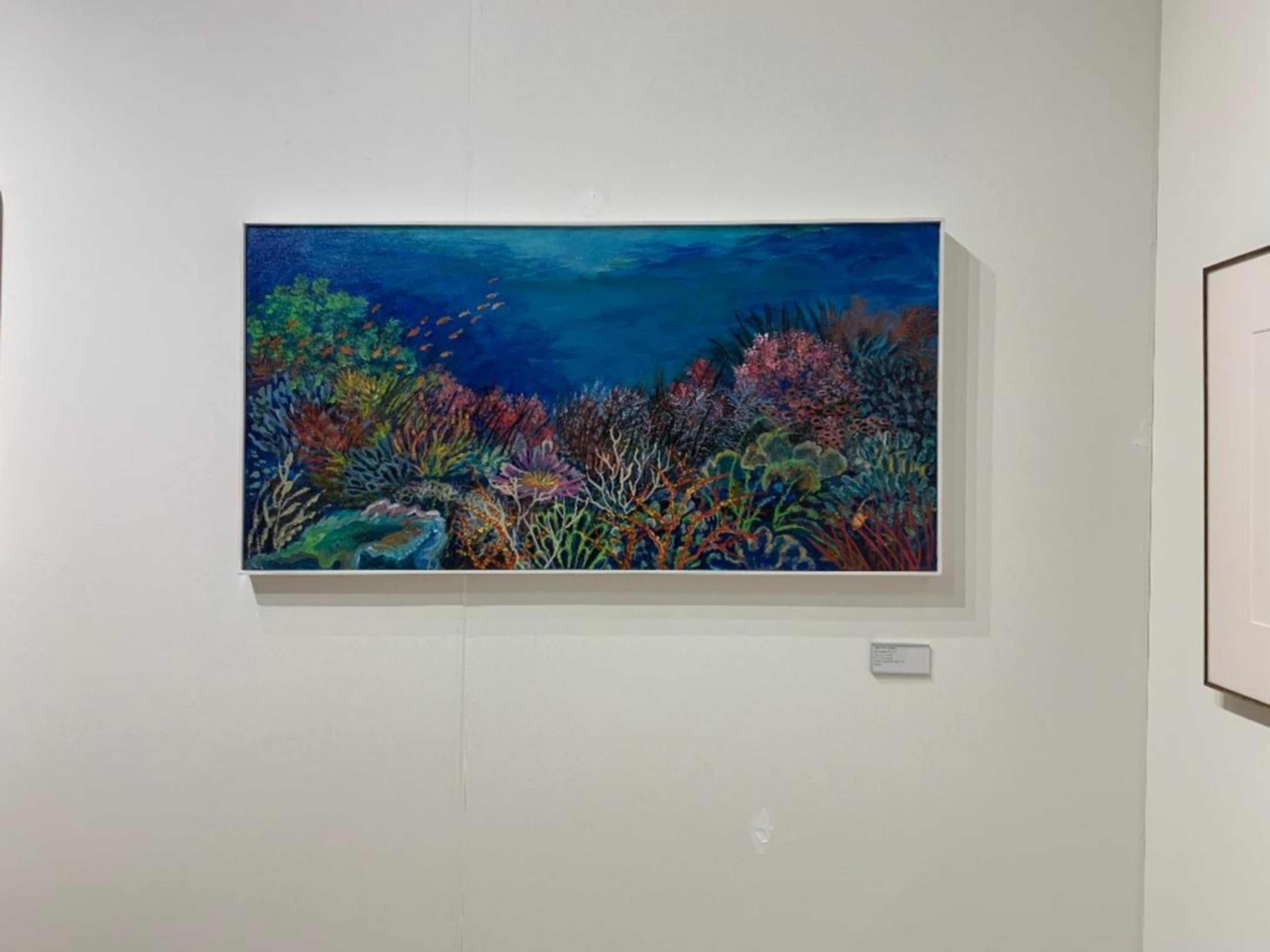 Sea Garden IV - Painting by Thelma Appel