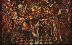 Mardi Gras Celebration w/ Jesters & Musicians, 20th Century Cleveland School