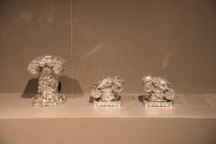 3 vases en bronze « Les Romains »