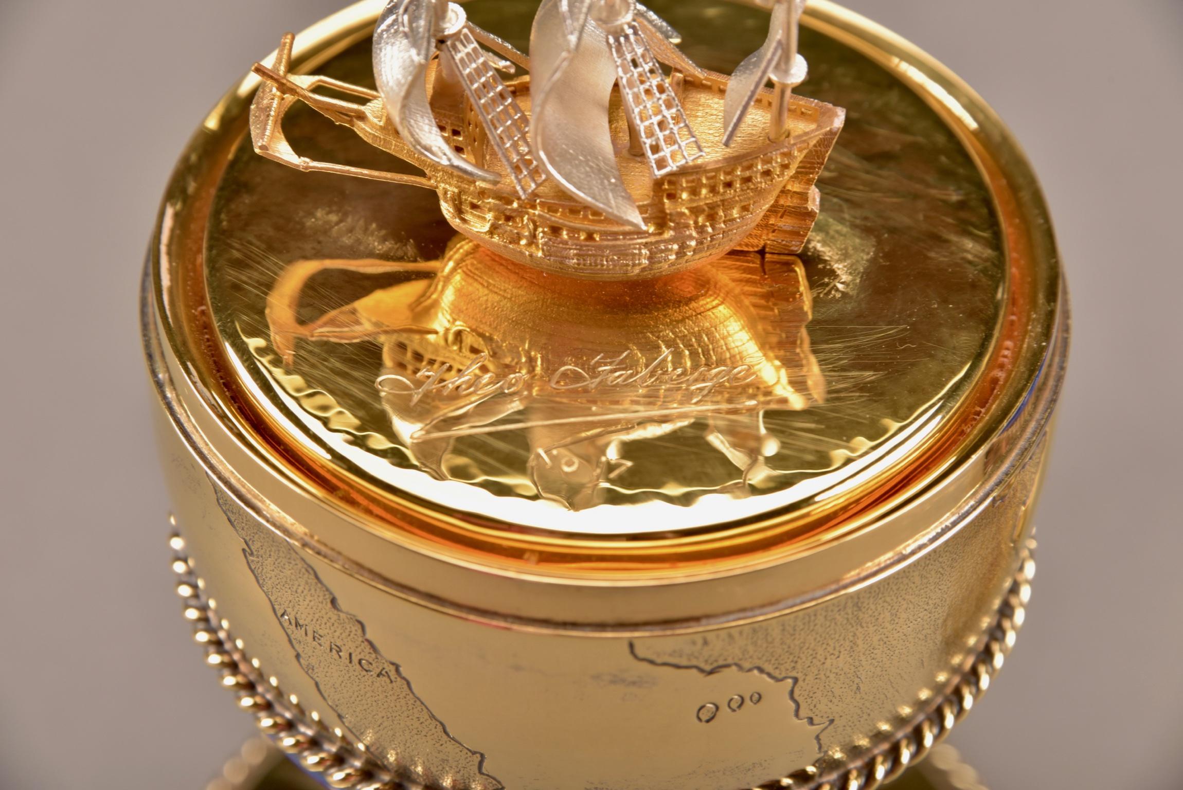 Hand-Carved Theo Faberge 