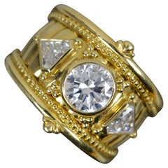 Theo Fennell Verlobungsring aus 18 Karat Gold und 2,15 Karat Diamant Trilogy