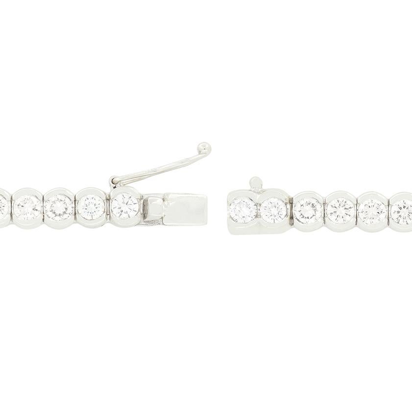 Theo Fennell Pulsera de tenis con diamantes de 6,10 ct Corte brillante en venta