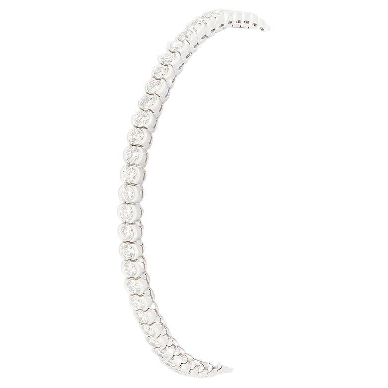 Theo Fennell Pulsera de tenis con diamantes de 6,10 ct en venta